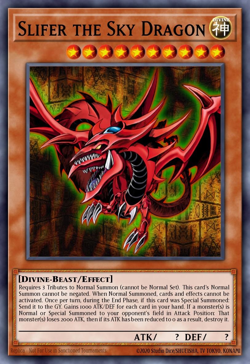 Slika karte: Slifer the Sky Dragon