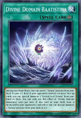 Pojedinačna karta iz seta pod imenom: Divine Domain Baatistina