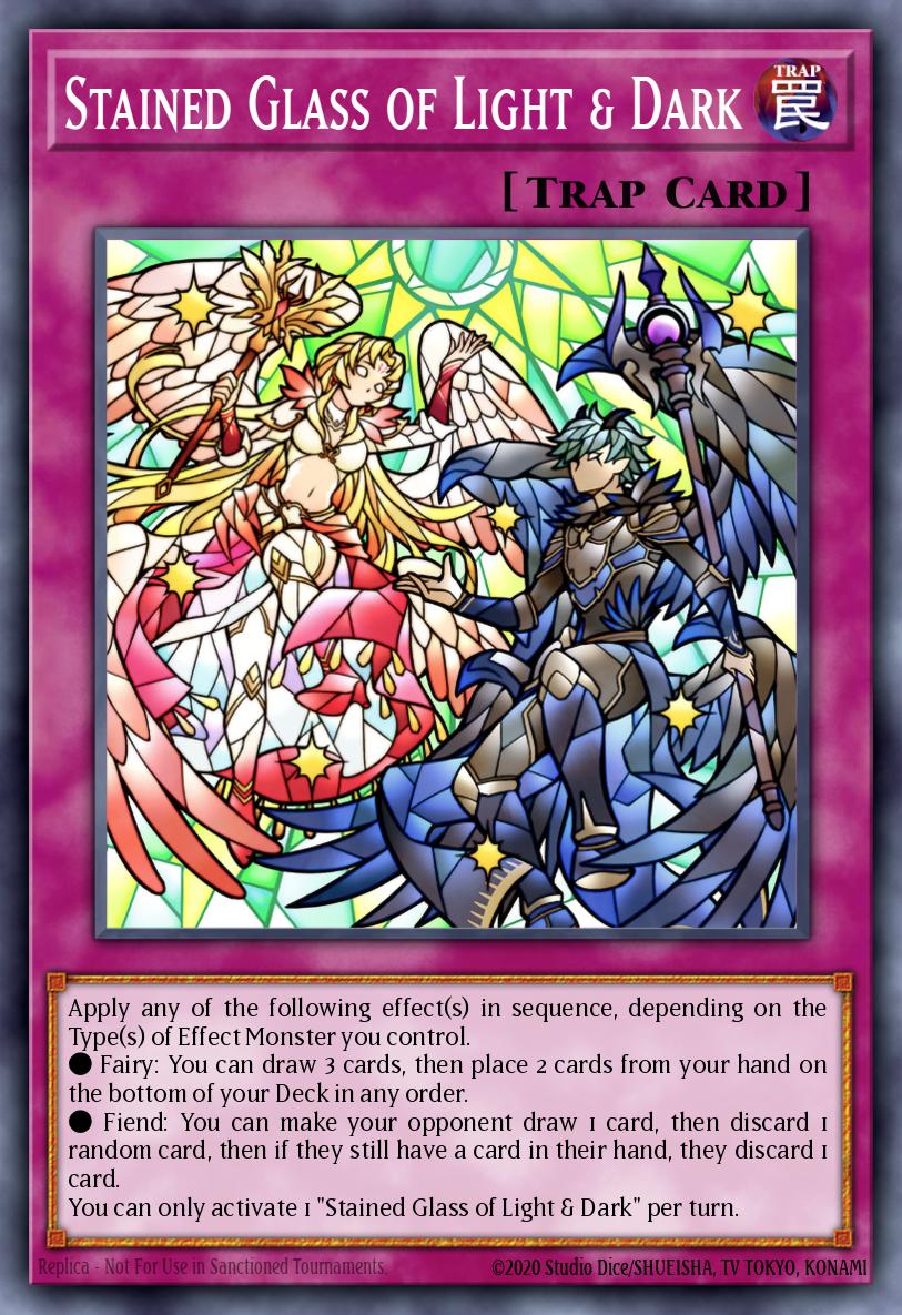 Slika karte: Stained Glass of Light & Dark