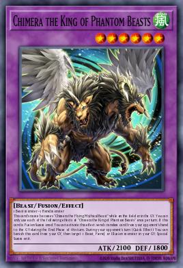 Pojedinačna karta iz seta pod imenom: Chimera the King of Phantom Beasts