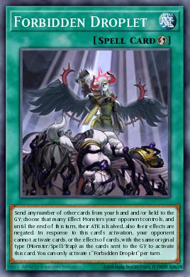 Pojedinačna karta iz seta pod imenom: Forbidden Droplet