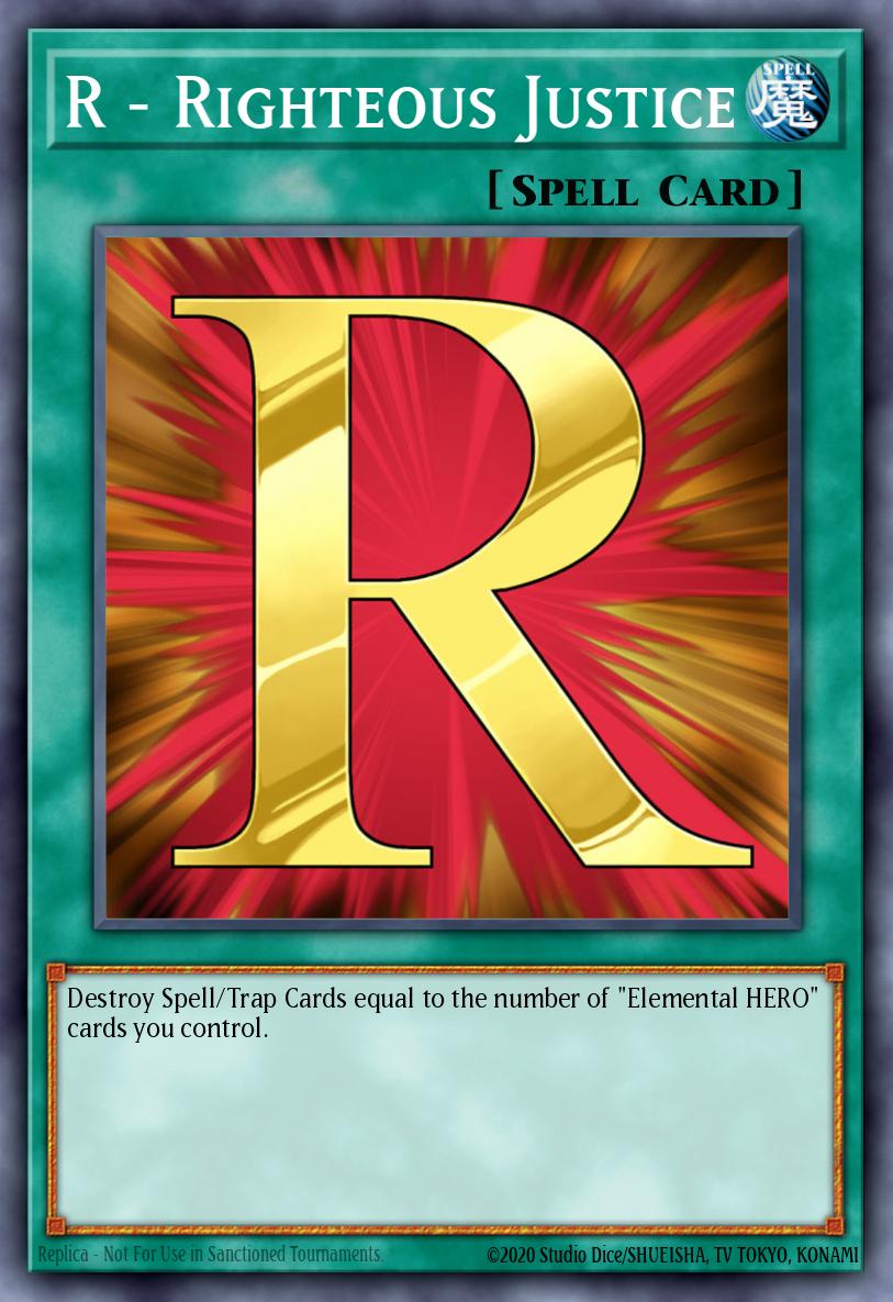 Slika karte: R - Righteous Justice