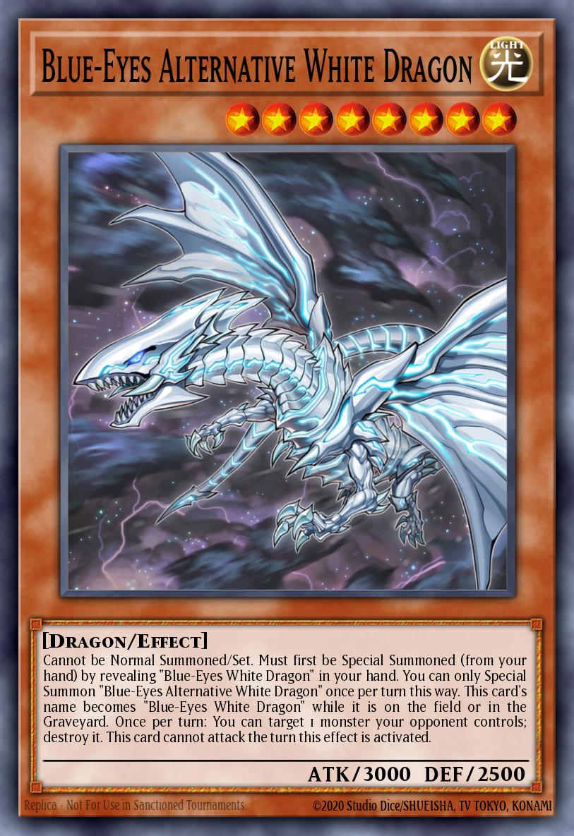 Slika karte: Blue-Eyes Alternative White Dragon