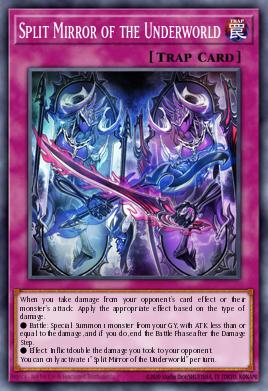 Pojedinačna karta iz seta pod imenom: Split Mirror of the Underworld