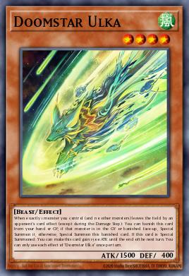 Pojedinačna karta iz seta pod imenom: Doomstar Ulka