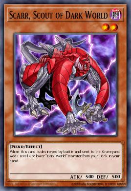 Pojedinačna karta iz seta pod imenom: Scarr, Scout of Dark World