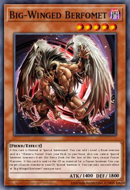 Pojedinačna karta iz seta pod imenom: Big-Winged Berfomet