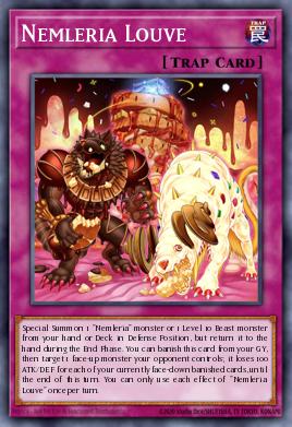 Pojedinačna karta iz seta pod imenom: Nemleria Louve