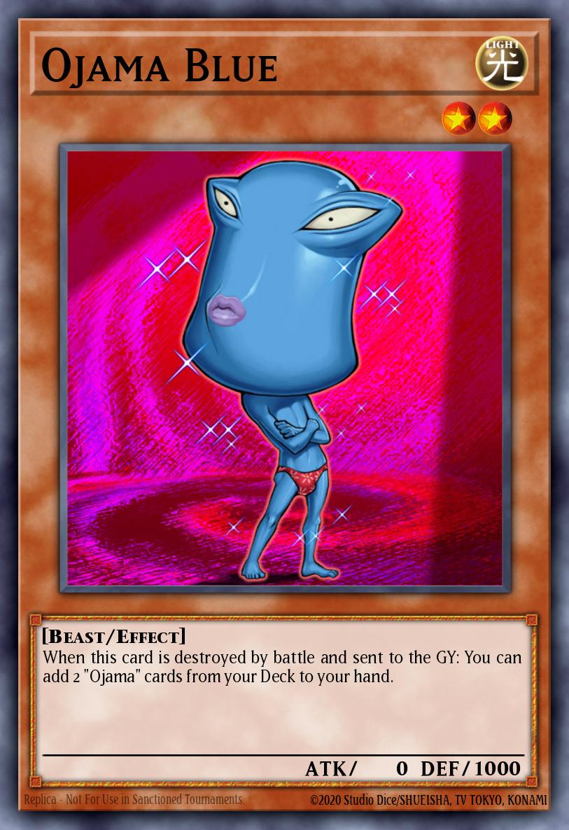 Slika karte: Ojama Blue