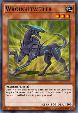 Pojedinačna karta iz seta pod imenom: Wroughtweiler