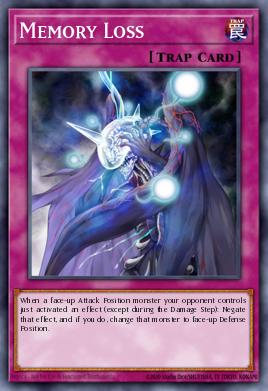 Pojedinačna karta iz seta pod imenom: Memory Loss