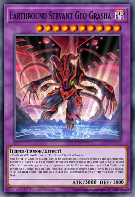 Pojedinačna karta iz seta pod imenom: Earthbound Servant Geo Grasha