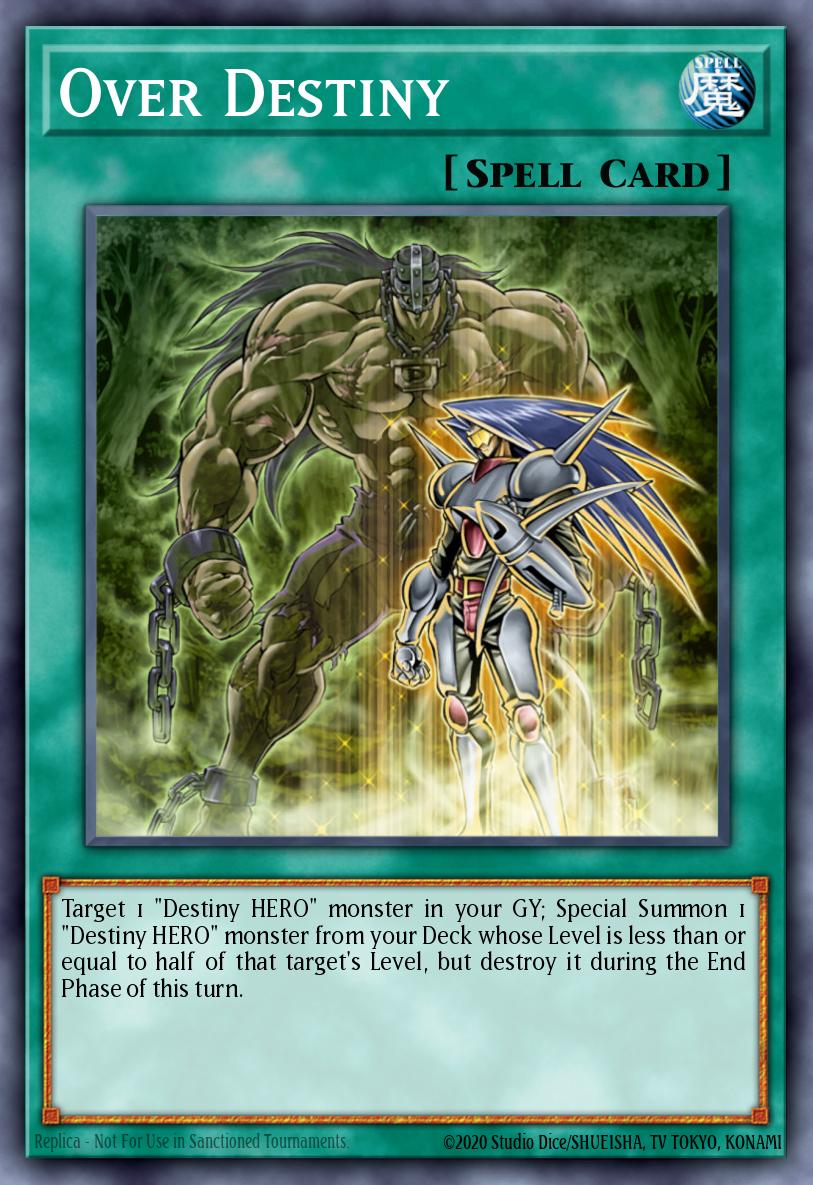 Slika karte: Over Destiny