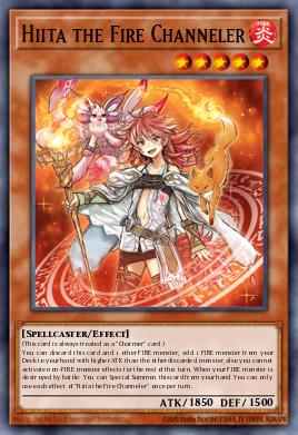 Pojedinačna karta iz seta pod imenom: Hiita the Fire Channeler