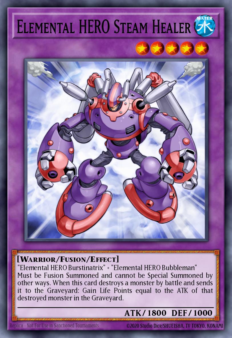 Slika karte: Elemental HERO Steam Healer