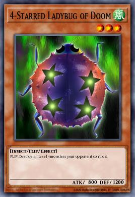Karta iz liste:  4-Starred Ladybug of Doom