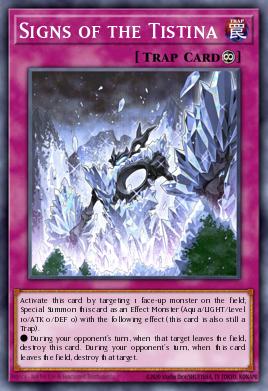 Pojedinačna karta iz seta pod imenom: Signs of the Tistina