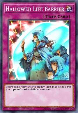 Pojedinačna karta iz seta pod imenom: Hallowed Life Barrier