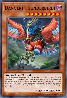 Pojedinačna karta iz seta pod imenom: Danger! Thunderbird!