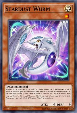 Pojedinačna karta iz seta pod imenom: Stardust Wurm