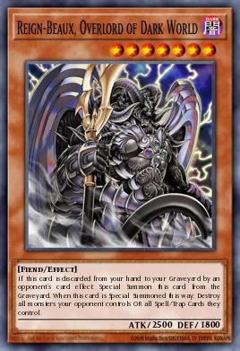 Pojedinačna karta iz seta pod imenom: Reign-Beaux, Overlord of Dark World