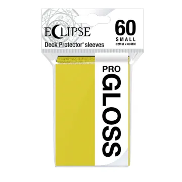 Eclipse Gloss Small Deck Protector Sleeves - Lemon Yellow - slika proizvoda pod brojem: 1